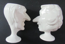 Load image into Gallery viewer, Spitting Images Egg Cups Queen Elizabeth II and Prince Phillip
