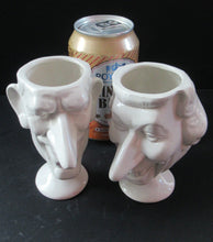 Load image into Gallery viewer, Spitting Images Egg Cups Queen Elizabeth II and Prince Phillip
