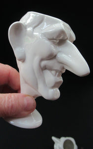 Spitting Images Egg Cups Queen Elizabeth II and Prince Phillip
