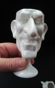 Spitting Images Egg Cups Queen Elizabeth II and Prince Phillip