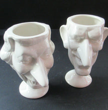 Load image into Gallery viewer, Spitting Images Egg Cups Queen Elizabeth II and Prince Phillip
