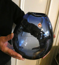 Load image into Gallery viewer, Large 1960s Per Lutken Soap Bubble Holmegaard Glass Vase 10 inches
