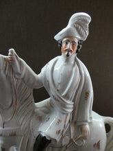 Load image into Gallery viewer, 1860s Staffordshire Figurine of Colonel Peard on Horseback
