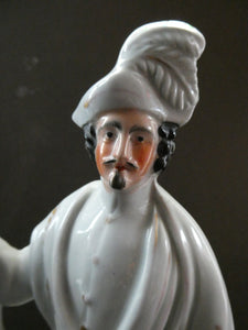 1860s Staffordshire Figurine of Colonel Peard on Horseback