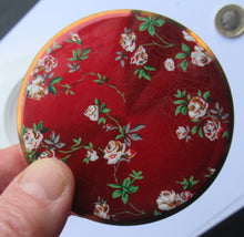 Load image into Gallery viewer, Vintage Powder Compact Boots the Chemist Pale Pink Roses
