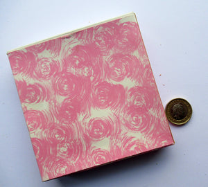 Boots the Chemist Vintage Powder Compact Roses Pattern