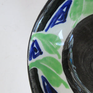 1920s Elizabeth Amour Art Deco Ceramic Quaich Scottish Art Pottery