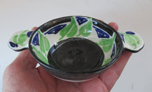 Load image into Gallery viewer, 1920s Elizabeth Amour Art Deco Ceramic Quaich Scottish Art Pottery
