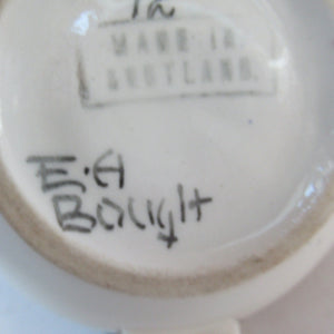 1920s Elizabeth Amour Art Deco Ceramic Quaich Scottish Art Pottery