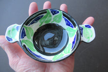 Load image into Gallery viewer, 1920s Elizabeth Amour Art Deco Ceramic Quaich Scottish Art Pottery
