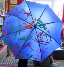 Load image into Gallery viewer, Norwegian 1994 Winter Olympics Souvenir Umbrella Lillehammer
