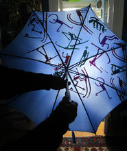 Load image into Gallery viewer, Norwegian 1994 Winter Olympics Souvenir Umbrella Lillehammer
