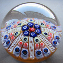 Load image into Gallery viewer, 1950s Scottish Glass Paperweight Vasart Millefiori
