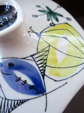 Load image into Gallery viewer, Norwegian Stavangerflint Handled Serving Bowl Square Shape by Inger Waage
