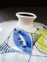 Load image into Gallery viewer, Norwegian Stavangerflint Handled Serving Bowl Square Shape by Inger Waage
