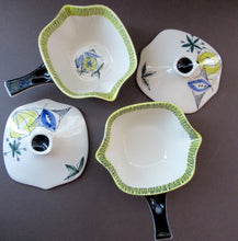 Load image into Gallery viewer, Norwegian Stavangerflint Handled Serving Bowl Square Shape by Inger Waage
