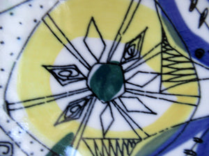 Stavangerflint Bamboo Side Plate Square Shape by Inger Waage