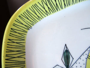 Stavangerflint Bamboo Side Plate Square Shape by Inger Waage