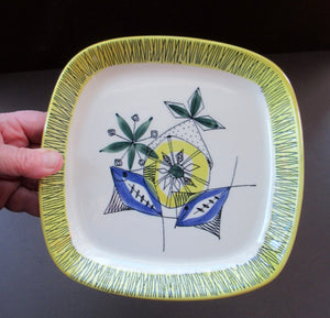 Stavangerflint Bamboo Side Plate Square Shape by Inger Waage