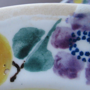 1930s Scottish Art Pottery Hand Painted Plate Bough or Mak Merry