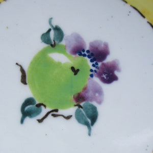 1930s Scottish Art Pottery Hand Painted Plate Bough or Mak Merry