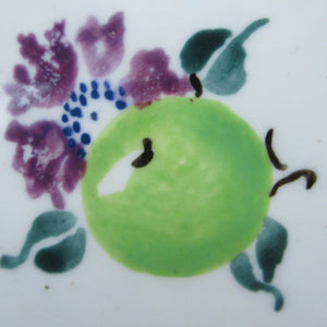 1930s Scottish Art Pottery Hand Painted Plate Bough or Mak Merry