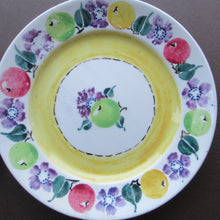 Load image into Gallery viewer, 1930s Scottish Art Pottery Hand Painted Plate Bough or Mak Merry
