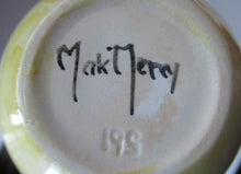 Load image into Gallery viewer, Antique Scottish Pottery. 1920s MakMerry Mak Merry Jam Pot. Cherry Pattern
