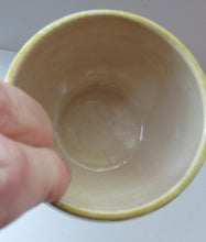 Load image into Gallery viewer, Antique Scottish Pottery. 1920s MakMerry Mak Merry Jam Pot. Cherry Pattern

