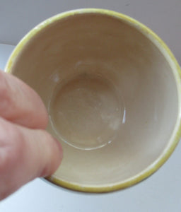 Antique Scottish Pottery. 1920s MakMerry Mak Merry Jam Pot. Cherry Pattern