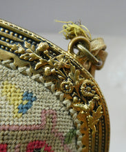 Load image into Gallery viewer, 1930s Art Deco Aztec Revival Embroidered Tapesty Evening Bag
