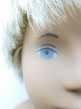 Load image into Gallery viewer, Vintage 1970s Sasha Doll. Fair Hair GREGOR Boy Doll in Denim with Original Scarf
