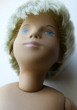 Load image into Gallery viewer, Vintage 1970s Sasha Doll Gregor in Denim Outfit. Original Tag
