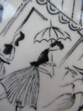 Load image into Gallery viewer, Vintage 1960s Parisienne Pattern Plate by ALFRED MEAKIN. 6 3/4 inches diameter.
