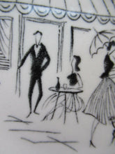Load image into Gallery viewer, Vintage 1960s Parisienne Pattern Plate by ALFRED MEAKIN. 6 3/4 inches diameter.
