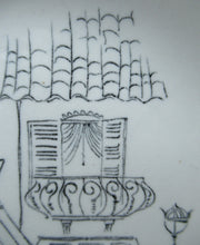 Load image into Gallery viewer, Vintage 1960s Parisienne Pattern Plate by ALFRED MEAKIN. 6 3/4 inches diameter.

