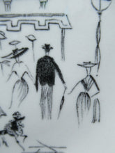 Load image into Gallery viewer, Vintage 1960s Parisienne Pattern Plate by ALFRED MEAKIN. 6 3/4 inches diameter.
