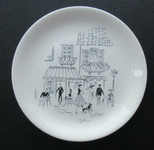 Load image into Gallery viewer, Vintage 1960s Parisienne Pattern Plate by ALFRED MEAKIN. 6 3/4 inches diameter.
