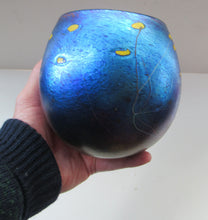 Load image into Gallery viewer, 1981 Siddy Langley 1981 British Studio Glass Iridescent Bowl 
