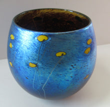 Load image into Gallery viewer, 1981 Siddy Langley 1981 British Studio Glass Iridescent Bowl 
