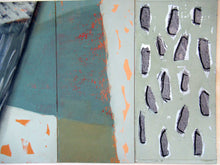 Load image into Gallery viewer, 1980s Abstract Painting Paul Burgess Camberwell of School of Art Dated 1984
