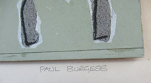 Load image into Gallery viewer, 1980s Abstract Painting Paul Burgess Camberwell of School of Art Dated 1984
