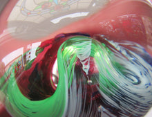 Load image into Gallery viewer, 1990s Scottish Selkirk Glass Paperweight Original Sticker
