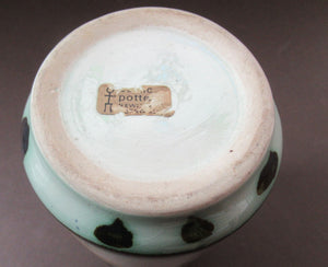 1960s Celtic Pottery Cornwall Newlyn Phoenix Vase