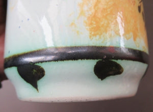 1960s Celtic Pottery Cornwall Newlyn Phoenix Vase