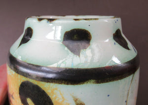 1960s Celtic Pottery Cornwall Newlyn Phoenix Vase