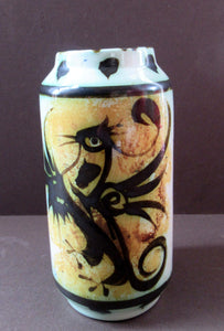 1960s Celtic Pottery Cornwall Newlyn Phoenix Vase