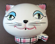 Load image into Gallery viewer, 1950s Holt Howard Cat Wall Plaque String Holder
