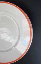 Load image into Gallery viewer, Royal Doulton 1930s Orange Tango Dessert Plates 9 1/2 inches
