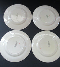 Load image into Gallery viewer, 1930s Art Deco Orange Red Royal Doulton Tango Cermamic Side Plates
